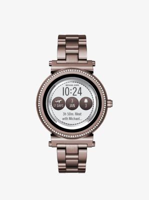 Michael Kors Sofie Sable Display Smartwatch 